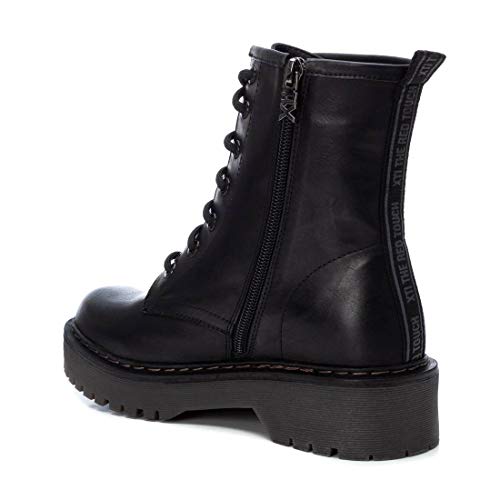 XTI 44682, Botas Cortas al Tobillo Mujer, Negro, 38 EU