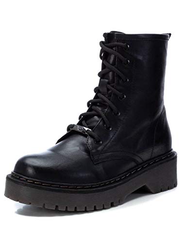XTI 44682, Botas Cortas al Tobillo Mujer, Negro, 38 EU