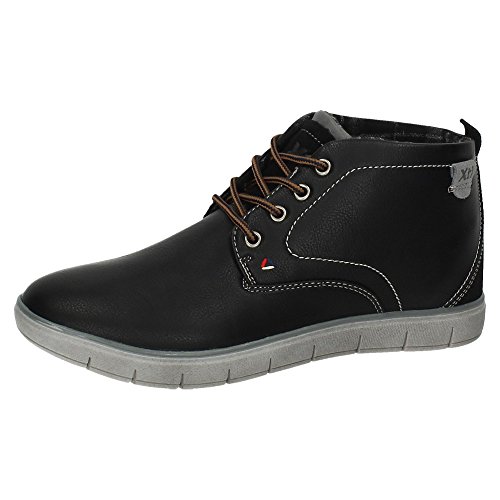 XTI 47088 BOTÍN DE Moda XTI Hombre Botas-Botines Negro 42