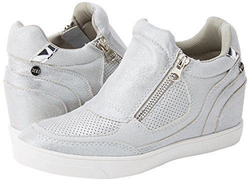 XTI 47626, Botines para Mujer, Plateado (Platinium), 38 EU