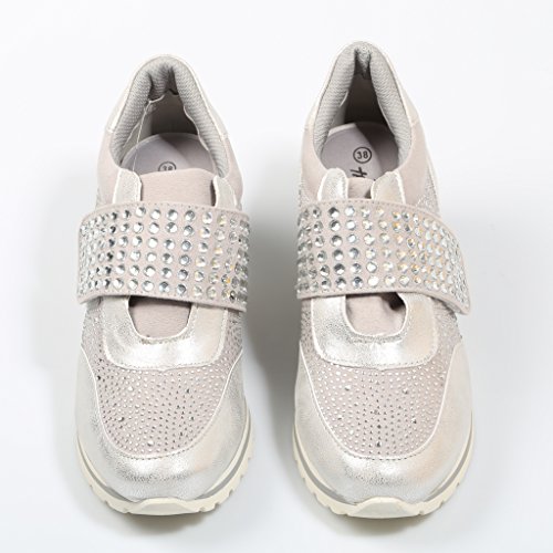 XTI 48065 Dep.Velcro 1 Plata 40