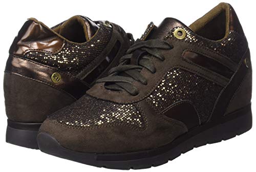 XTI 48289, Zapatillas Altas para Mujer, Marrón (Bronce Bronce), 40 EU