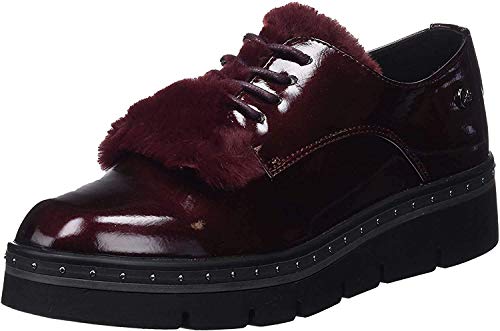 XTI 48392, Mocasines para Mujer, Morado (Burdeos Burdeos), 39 EU