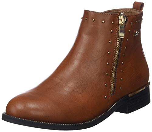 XTI 48619, Botines Mujer, Marrón (Camel Camel), 36 EU