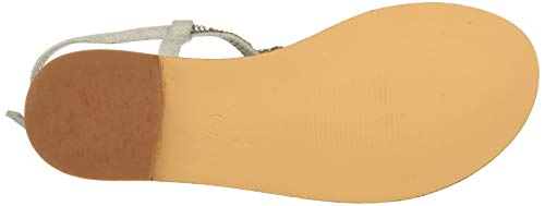 XTI 48996, Sandalias con Punta Abierta para Mujer, Blanco (Hielo Hielo), 41 EU