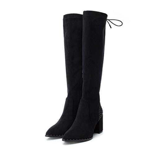 XTI Bota TNT035085 para Mujer Negro 39