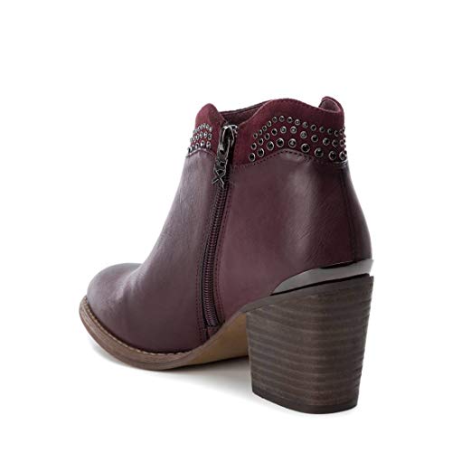 XTI Botín Campera XTI049255 para Mujer Rojo 37