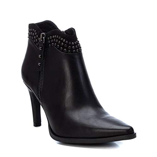 XTI - Botín Casual con Tacón para Mujer - Color Negro
