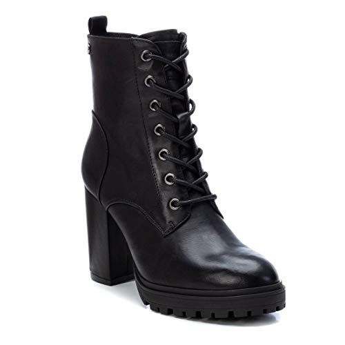 XTI - Botín Casual con Tacón para Mujer - Color Negro