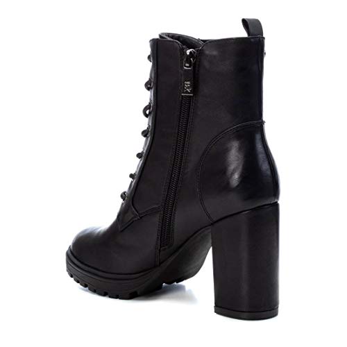 XTI - Botín Casual con Tacón para Mujer - Color Negro