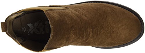 Xti Botin Sra. Antelina 46184 - Botas chelsea para mujer, color Beige (Taupe), talla 39