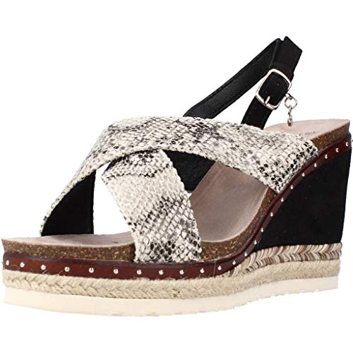 XTI - Sandalia cuña Animal Print XTI 49127-37