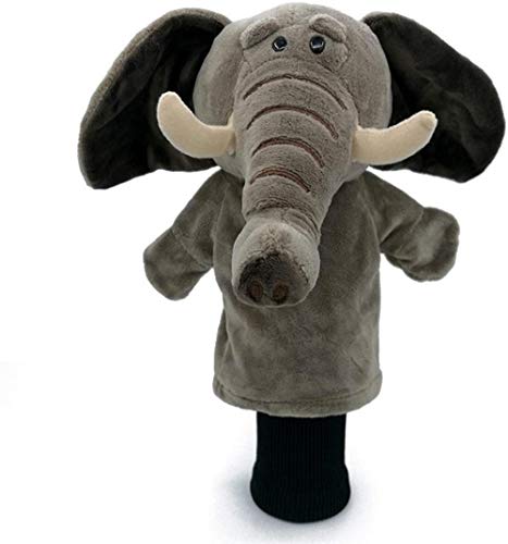 YAYY Fundas para la Cabeza de Todo Tipo de Animales Fundas para la Cabeza de Golf Que se adaptan a los bosques de Calle Hombres Dama Cubierta del Club de Golf Mascota-veinticuatro Upgrade