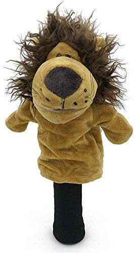 YAYY Fundas para la Cabeza de Todo Tipo de Animales Fundas para la Cabeza de Golf Que se adaptan a los bosques de Calle Hombres Dama Cubierta del Club de Golf Mascota-veinticuatro Upgrade