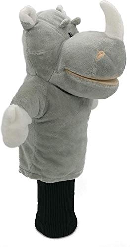 YAYY Fundas para la Cabeza de Todo Tipo de Animales Fundas para la Cabeza de Golf Que se adaptan a los bosques de Calle Hombres Dama Cubierta del Club de Golf Mascota-veinticuatro Upgrade