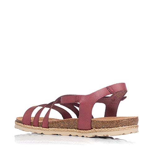 YOKONO - Sandalias YOKONO Chipre -100 Moda Joven Burdeos - 39