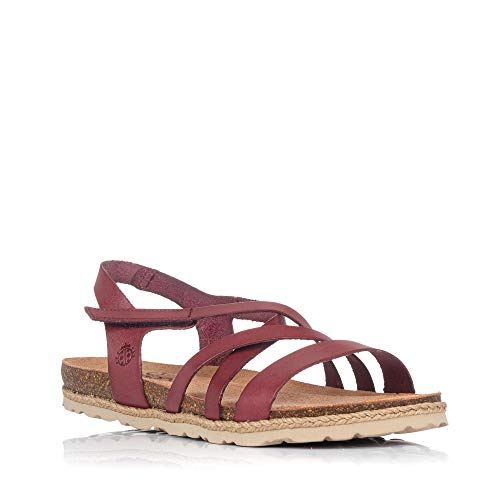 YOKONO - Sandalias YOKONO Chipre -100 Moda Joven Burdeos - 39
