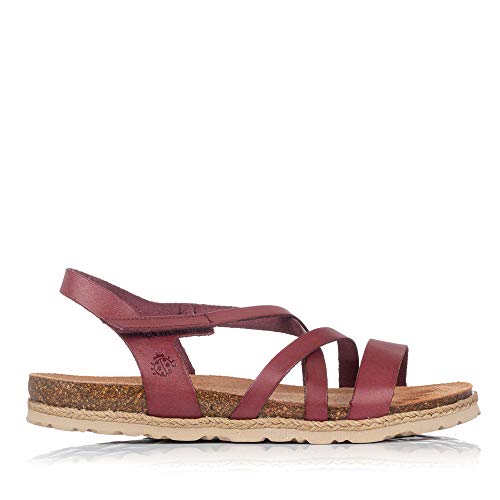 YOKONO - Sandalias YOKONO Chipre -100 Moda Joven Burdeos - 39