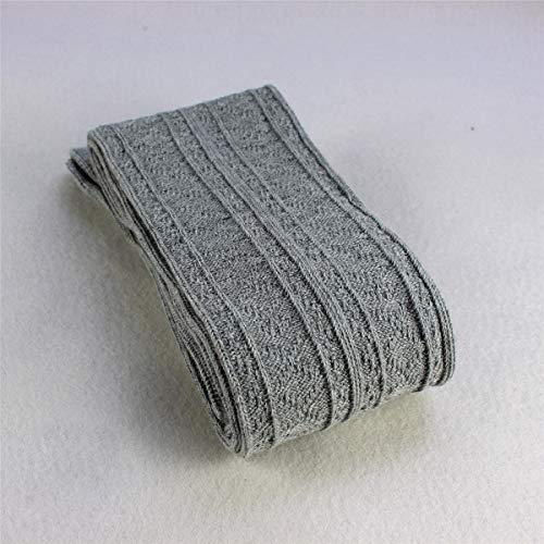 Yuccer 2 Pares Calcetines Largos para Mujeres Algodón Calcetines Hasta la Rodilla