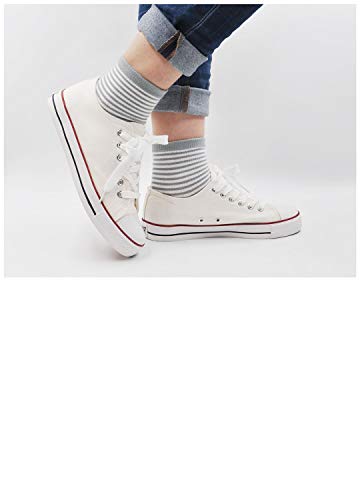 ZAKASA Calcetines para mujer con cinco dedos en los dedos de los pies, calcetines de algodón con mini calcetines