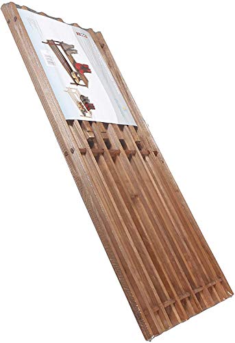 Zapatero de madera con 2 pisos 30 x 74 x 26 cm