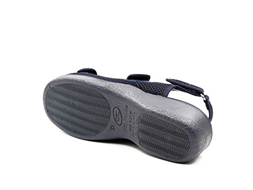 Zapatilla Mujer, Marca DOCTOR CUTILLAS, Color Azul Marino, Cierre Dos velcros - 21739-115 (36, Azul)