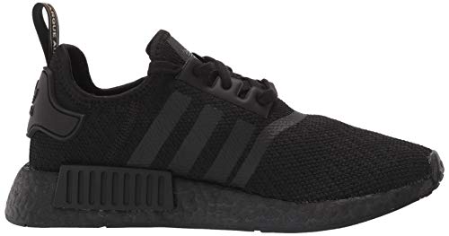 Zapatillas Adidas Originals NMD_r1 para mujer, Negro (negro, dorado metálico (Black/Black/Gold Metallic)), 42 EU