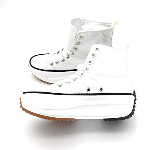 Zapatillas con Plataforma, Zapatillas de Lona Mujer, Zapatillas de Moda (38 EU, Numeric_38)