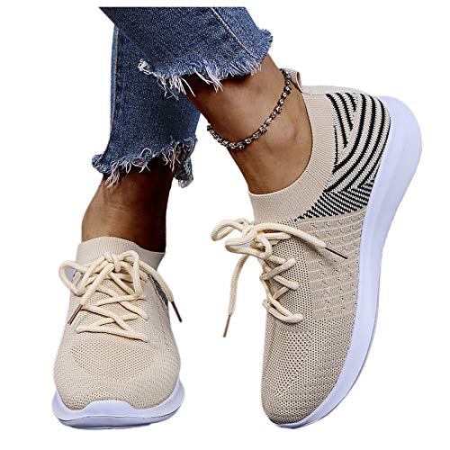 Zapatillas de Deportes con Cojines Hombre Mujer Zapatos Deportivos Aire Libre para Correr Calzado Sneakers Running 1228