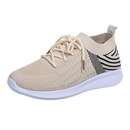Zapatillas de Deportes con Cojines Hombre Mujer Zapatos Deportivos Aire Libre para Correr Calzado Sneakers Running 1228