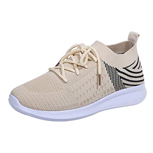 Zapatillas de Deportes con Cojines Hombre Mujer Zapatos Deportivos Aire Libre para Correr Calzado Sneakers Running 1228
