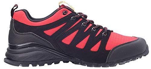 Zapatillas de Deportes Hombre Mujer Running Zapatos para Correr Calzado Deportivos Aire Libre Ligero Gimnasio Sneakers - Rojo - 41 EU