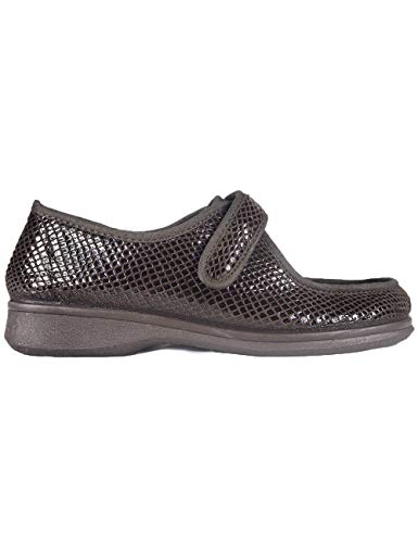 Zapatillas de Estar por casa para Mujer Especial para Personas Mayores Ancianos Ancho Especial Campello 5597 Marrón - Color - Marrón, Talla - 39