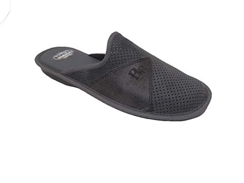 Zapatillas de Estar por Casa/Biorelax/Hombre/Puntera Cerrada/Empeine: Lona Calada/Suela: Goma/Cámarade Aire/Talla 39