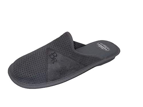 Zapatillas de Estar por Casa/Biorelax/Hombre/Puntera Cerrada/Empeine: Lona Calada/Suela: Goma/Cámarade Aire/Talla 42