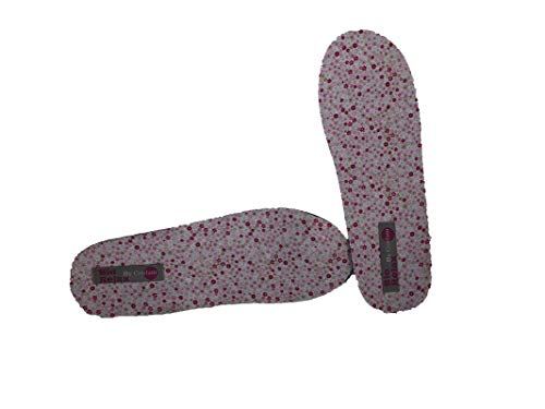 Zapatillas de Estar por casa/Mujer/Biorelax/Apto Plantilla ortopedica/Plantilla Extraible/Empeine :Algodón Rizo/Coral/Talla 41