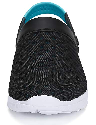 Zapatillas de Jardín Hombre Mujere Zuecos de Playa Malla Zapatos de Enfermera Cocina Verano Azul 38 EU