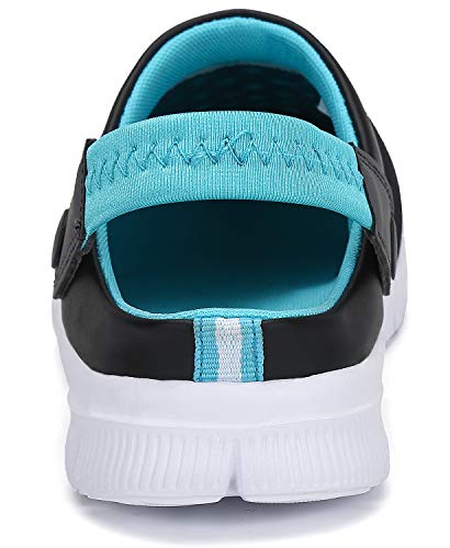 Zapatillas de Jardín Hombre Mujere Zuecos de Playa Malla Zapatos de Enfermera Cocina Verano Azul 38 EU