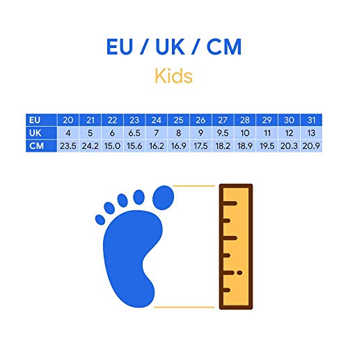 Zapatillas de Lona Niña Minnie Mouse Disney | Sin Cordones | Elásticos | Rojos | Tallas 22 a 27 (23 EU)