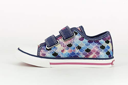 Zapatillas De Lona Niña Pablosky Azul 962721 25