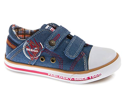 Zapatillas De Lona Niño Pablosky Azul 962311 28