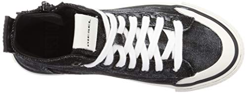 Zapatillas de moda Diesel para mujer, Negro (Negro), 39 EU