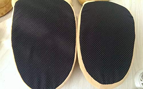 Zapatillas de Pieles Bigfoot Furry Monster para Hombre, cómodas Zapatillas de pie Hobbit cálidas para Adultos