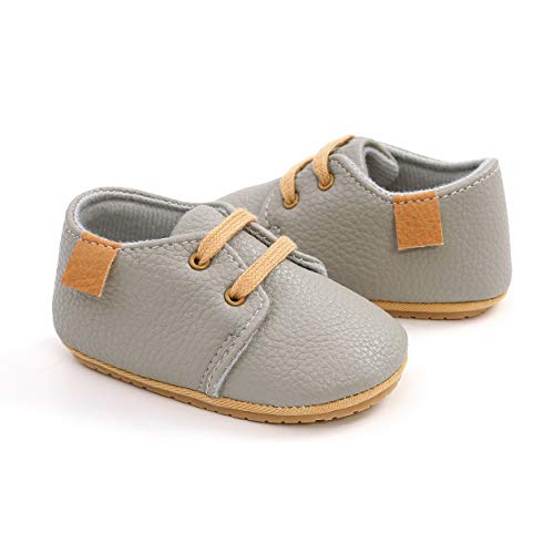 Zapatillas de Suela Blanda para bebés Niños y niñas, Zapatos para bebés Prewalkers Zapatos Deportivos Antideslizantes para 0-18 Meses
