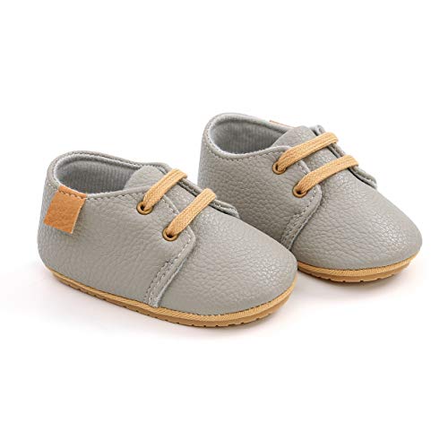 Zapatillas de Suela Blanda para bebés Niños y niñas, Zapatos para bebés Prewalkers Zapatos Deportivos Antideslizantes para 0-18 Meses