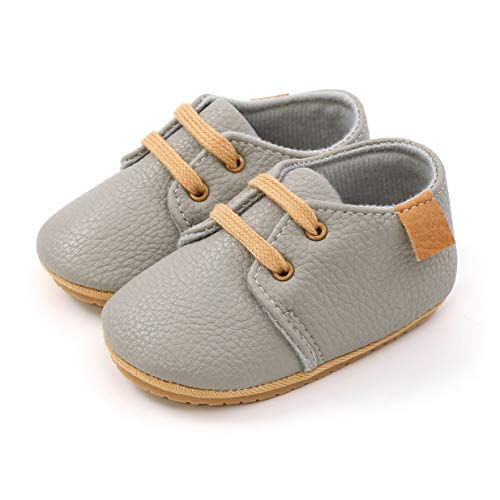 Zapatillas de Suela Blanda para bebés Niños y niñas, Zapatos para bebés Prewalkers Zapatos Deportivos Antideslizantes para 0-18 Meses