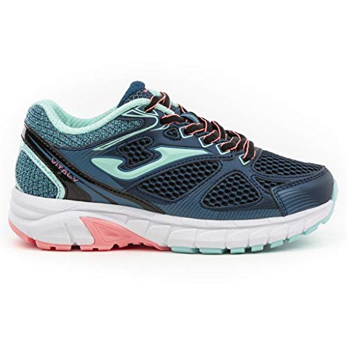Zapatillas de tenis Joma Junior J_VITAW 937 azul marino-turquesa Fashion Scarpe Donna - J_VITAW_937_38, 38, NAVY-TURCHESE