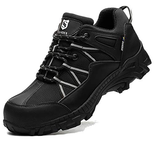 Zapatillas de Trekking para Hombres Zapatillas de Senderismo de Montaña Antideslizantes Aire Libre y Deporte Zapatillas de Camping Zapatillas de Deporte