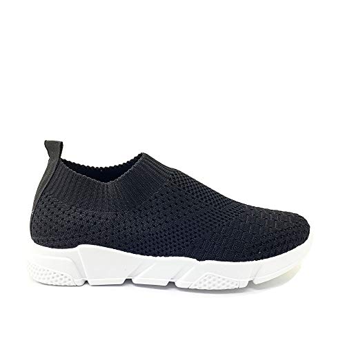 Zapatillas Deportivas Mujer Knit sin Cordones Super Adaptable