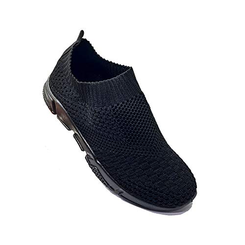 Zapatillas Deportivas Mujer Knit sin Cordones Super Adaptable Suela Negra